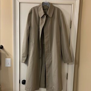 Men's Classic Beige Trench Coat